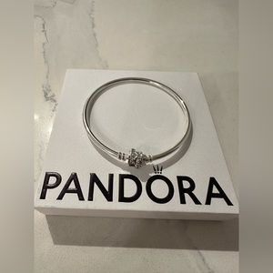 (BNIB) Pandora Limited Edition Shooting Star Charm Bangle - 7.5”